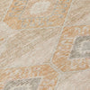 Piper Looms Chantille Aztec ACN1857 Copper Machine Washable Area Rug Swatch Image