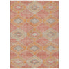 Piper Looms Chantille Aztec ACN1857 Coral Machine Washable Area Rug main image