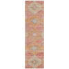 Piper Looms Chantille Aztec ACN1857 Coral Machine Washable Area Rug Runner Main Image