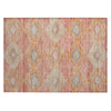 Piper Looms Chantille Aztec ACN1857 Coral Machine Washable Area Rug Scatter Main Image