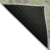 Piper Looms Chantille Aztec ACN1857 Green Machine Washable Area Rug Backing Image