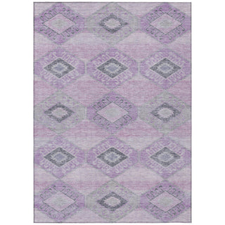 Piper Looms Chantille Aztec ACN1857 Lavender Machine Washable Area Rug main image
