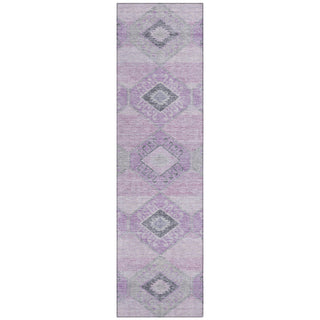 Piper Looms Chantille Aztec ACN1857 Lavender Machine Washable Area Rug Runner Main Image