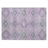 Piper Looms Chantille Aztec ACN1857 Lavender Machine Washable Area Rug Scatter Main Image