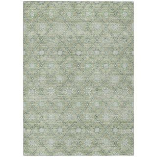 Piper Looms Chantille Lattice ACN1858 Aloe Machine Washable Area Rug main image