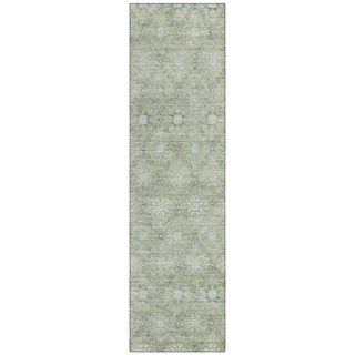 Piper Looms Chantille Lattice ACN1858 Aloe Machine Washable Area Rug Runner Main Image