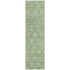 Piper Looms Chantille Lattice ACN1858 Green Machine Washable Area Rug Runner Main Image