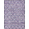 Piper Looms Chantille Lattice ACN1858 Purple Machine Washable Area Rug main image