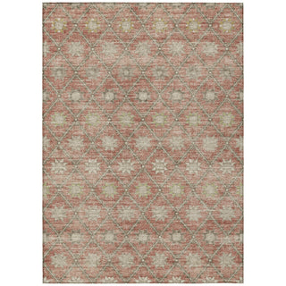 Piper Looms Chantille Lattice ACN1858 Terracotta Machine Washable Area Rug main image