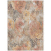Piper Looms Chantille Floral ACN1859 Peach Machine Washable Area Rug main image