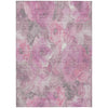 Piper Looms Chantille Floral ACN1859 Pink Machine Washable Area Rug main image