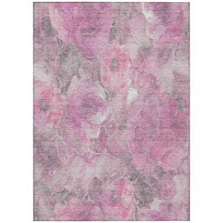 Piper Looms Chantille Floral ACN1859 Pink Machine Washable Area Rug main image