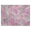Piper Looms Chantille Floral ACN1859 Pink Machine Washable Area Rug Scatter Main Image