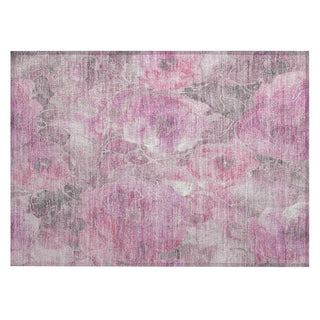 Piper Looms Chantille Floral ACN1859 Pink Machine Washable Area Rug Scatter Main Image