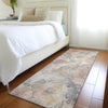 Piper Looms Chantille Floral ACN1859 Taupe Machine Washable Area Rug Runner Lifestyle Image Feature