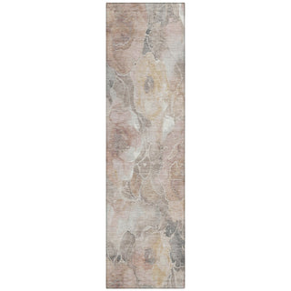 Piper Looms Chantille Floral ACN1859 Taupe Machine Washable Area Rug Runner Main Image