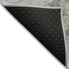 Piper Looms Chantille Abstract ACN1860 Gray Machine Washable Area Rug Backing Image