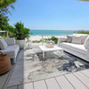 Piper Looms Chantille Abstract ACN1860 Ivory Machine Washable Area Rug Outdoor Lifestyle Image Feature