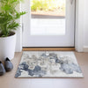 Piper Looms Chantille Abstract ACN1860 Ivory Machine Washable Area Rug Scatter Lifestyle Image Feature