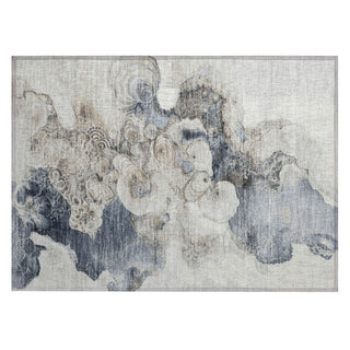 Piper Looms Chantille Abstract ACN1860 Ivory Machine Washable Area Rug Scatter Main Image