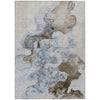 Piper Looms Chantille Abstract ACN1860 Taupe Machine Washable Area Rug main image