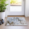 Piper Looms Chantille Abstract ACN1860 Taupe Machine Washable Area Rug Scatter Lifestyle Image Feature