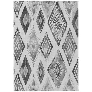 Piper Looms Chantille Aztec ACN1861 Gray Machine Washable Area Rug main image