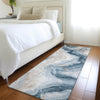 Piper Looms Chantille Swirls ACN1862 Beige Machine Washable Area Rug Runner Lifestyle Image Feature