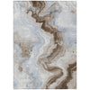 Piper Looms Chantille Swirls ACN1862 Taupe Machine Washable Area Rug main image