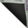 Piper Looms Chantille Abstract ACN1863 Aloe Machine Washable Area Rug Backing Image
