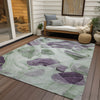 Piper Looms Chantille Abstract ACN1863 Aloe Machine Washable Area Rug Outdoor Lifestyle Image Feature