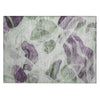 Piper Looms Chantille Abstract ACN1863 Aloe Machine Washable Area Rug Scatter Main Image