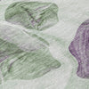 Piper Looms Chantille Abstract ACN1863 Aloe Machine Washable Area Rug Swatch Image
