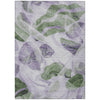 Piper Looms Chantille Abstract ACN1863 Lavender Machine Washable Area Rug main image