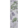 Piper Looms Chantille Abstract ACN1863 Lavender Machine Washable Area Rug Runner Main Image