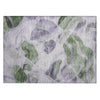 Piper Looms Chantille Abstract ACN1863 Lavender Machine Washable Area Rug Scatter Main Image