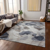 Piper Looms Chantille Abstract ACN1863 Putty Machine Washable Area Rug Lifestyle Image Feature