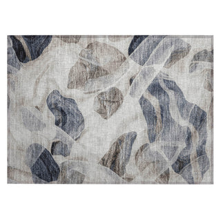 Piper Looms Chantille Abstract ACN1863 Putty Machine Washable Area Rug Scatter Main Image