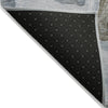 Piper Looms Chantille Abstract ACN1863 Sky Machine Washable Area Rug Backing Image