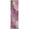 Piper Looms Chantille Floral ACN1864 Blush Machine Washable Area Rug Runner Main Image