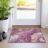Piper Looms Chantille Floral ACN1864 Blush Machine Washable Area Rug Scatter Lifestyle Image Feature