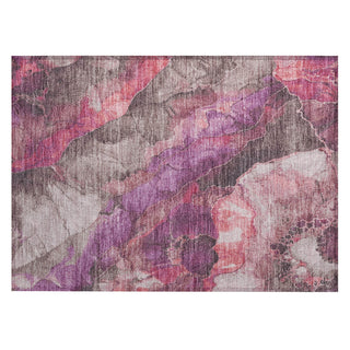 Piper Looms Chantille Floral ACN1864 Blush Machine Washable Area Rug Scatter Main Image