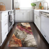 Piper Looms Chantille Floral ACN1864 Khaki Machine Washable Area Rug Runner Lifestyle Image Feature