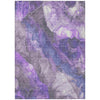 Piper Looms Chantille Floral ACN1864 Lavender Machine Washable Area Rug main image