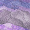 Piper Looms Chantille Floral ACN1864 Lavender Machine Washable Area Rug Swatch Image