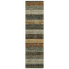 Piper Looms Chantille Stripes ACN1865 Khaki Machine Washable Area Rug Runner Main Image