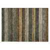 Piper Looms Chantille Stripes ACN1865 Khaki Machine Washable Area Rug Scatter Main Image