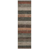 Piper Looms Chantille Stripes ACN1865 Paprika Machine Washable Area Rug Runner Main Image