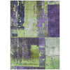 Piper Looms Chantille Abstract ACN1866 Aloe Machine Washable Area Rug main image
