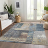 Piper Looms Chantille Abstract ACN1866 Beige Machine Washable Area Rug Lifestyle Image Feature